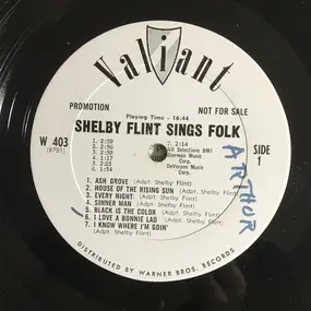 Shelby Flint - Shelby Flint Sings Folk