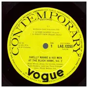 LP - Shelly Manne & His Men - At The Black Hawk, Vol. 2