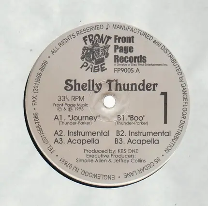 Shelly Thunder - Journey / Boo