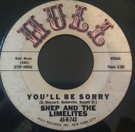 Shep & The Limelites - Ready For Your Love / You'll Be Sorry