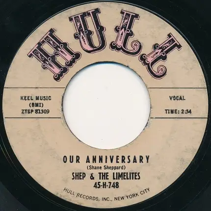 Shep & The Limelites - Our Anniversary / Who Told The Sandman