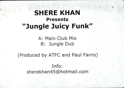 Shere Khan - Jungle Juicy Funk