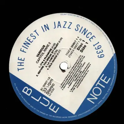 sheree brown, gene dunlap - Capitol Rare Vol. 2