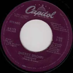 Sheree Brown - Tonight / Love Only Knows