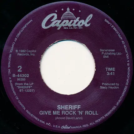 Sheriff - When I'm With You