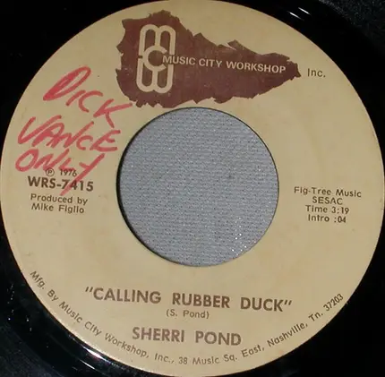 Sherri Pond - Calling Rubber Duck