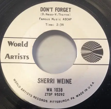 Sherri Weine - Don't Forget