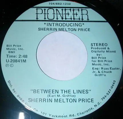 Sherrin Melton Price - Between The Lines