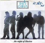 7inch Vinyl Single - She's China - The Night Of Illusion