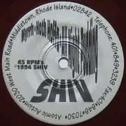 7inch Vinyl Single - Shiv - Myrrh - Burgundy