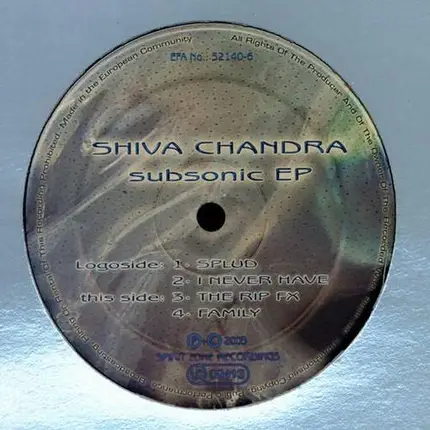 Shiva Chandra - Subsonic EP