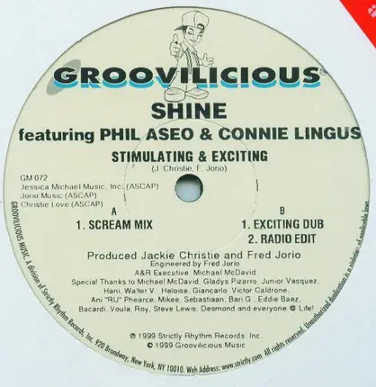 Shine Featuring Phil Aseo & Connie Lingus - Stimulating And Exciting