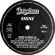 12inch Vinyl Single - Shine - Comme Un Héros