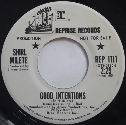 Shirl Milete - Life / Good Intentions
