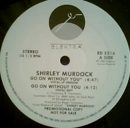 Shirley Murdock - Go On Without You