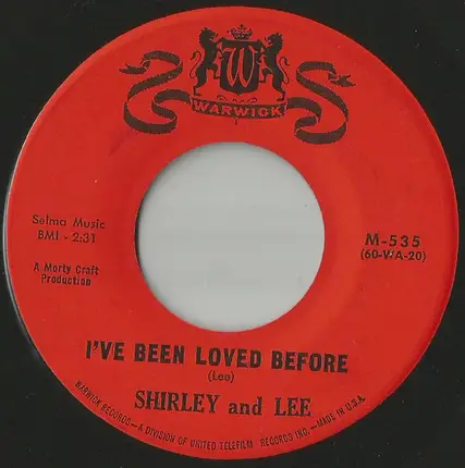 Shirley And Lee - I've Been Loved Before
