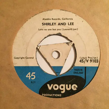 Shirley And Lee - I'll Thrill You / Love No One But You