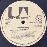 LP - Shirley Bassey - Yesterdays