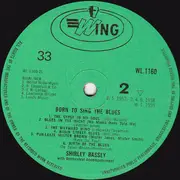 LP - Shirley Bassey - Born To Sing The Blues