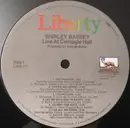 Double LP - Shirley Bassey - Live At Carnegie Hall
