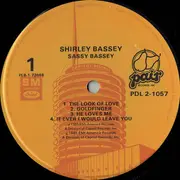 Double LP - Shirley Bassey - Sassy Bassey