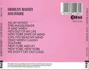 CD - Shirley Bassey - Solitaire