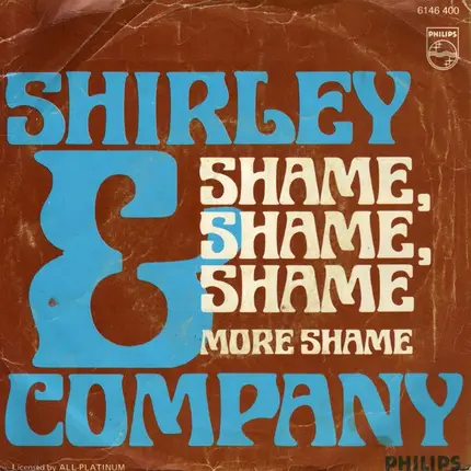 Shirley & Company - Shame, Shame, Shame / More 'Shame'