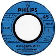 7inch Vinyl Single - Shirley & Company - Shame, Shame, Shame (Original-Version)