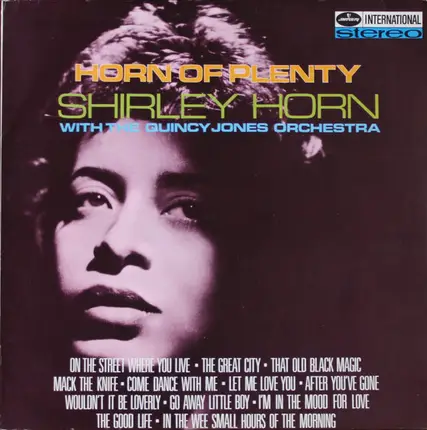 Shirley Horn With Quincy Jones And His Orchestra - Horn Of Plenty