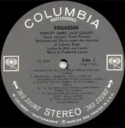 LP - Shirley Jones • Jack Cassidy • Susan Johnson • Frank Porretta - Brigadoon