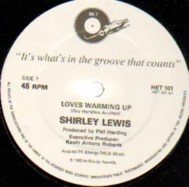 Shirley Lewis - Love's Warming Up