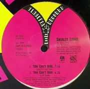 12'' - Shirley Lewis - You Can't Hide - PROMO