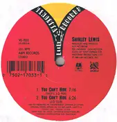 Shirley Lewis - You Can't Hide