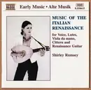 CD - Shirley Rumsey - Music Of The Italian Renaissance