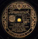 Schellack - Shirley Ross And Bob Hope - Two Sleepy People / Thanks For The Memory