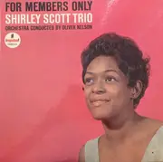 LP - Shirley Scott Trio - For Members Only - Gatefold