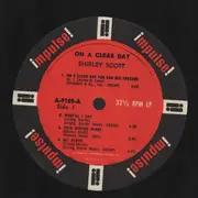 LP - Shirley Scott - On A Clear Day
