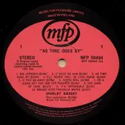 LP - Shirley Bassey - As Time Goes By