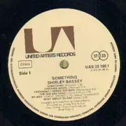 LP - Shirley Bassey - Something - beige/brown labels
