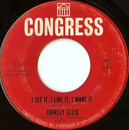 Shirley Ellis - The Puzzle Song / I See It, I Like It, I Want It