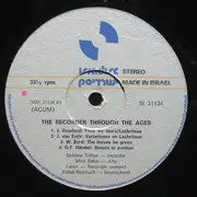 LP - Shlomo Tidhar - The Recorder Through The Ages