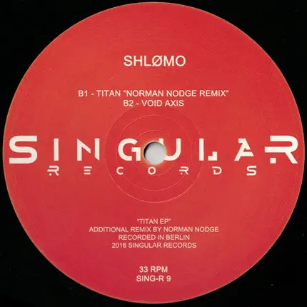 Shlømo - Titan EP