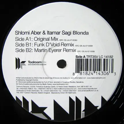 Shlomi Aber & Itamar Sagi - Blonda
