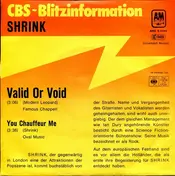 the shrink - Valid Or Void