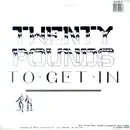 12'' - Shut Up And Dance - Twenty Pounds To Get In