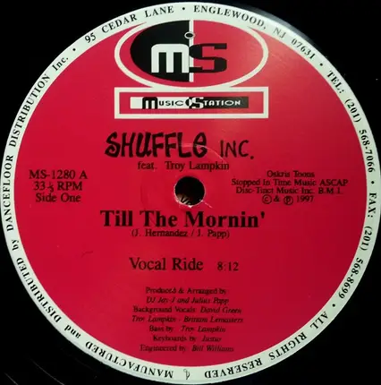 Shuffle Inc. Feat. Troy Lampkin - Till The Mornin'