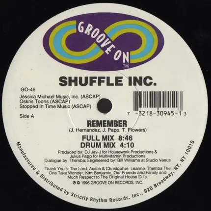 Shuffle Inc. - Remember