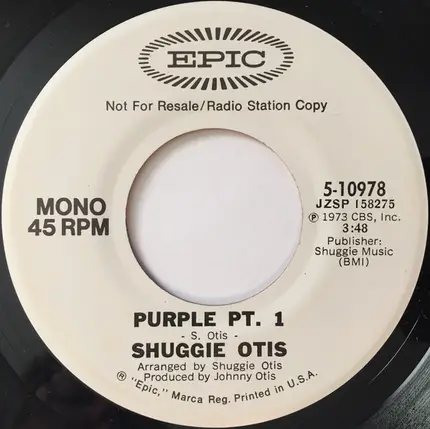 Shuggie Otis - Purple