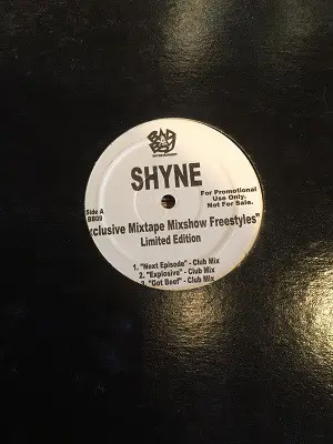 Shyne - Exclusive Mixtape Mixsow Freestyles Limited Edition