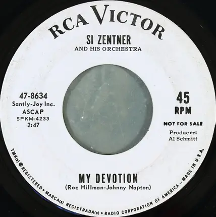 Si Zentner And His Orchestra - The Fat Cat